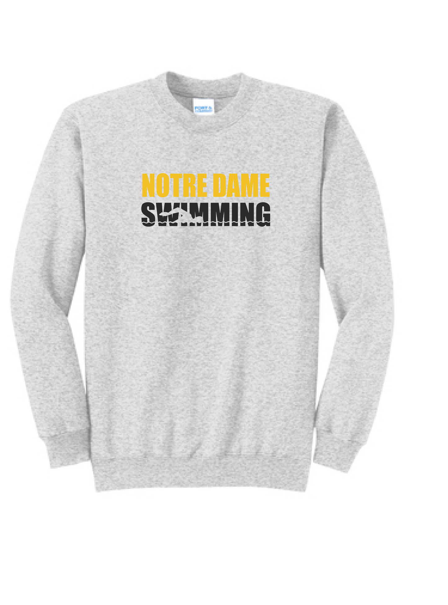 Notre Dame Swim Crewneck Sweatshirt