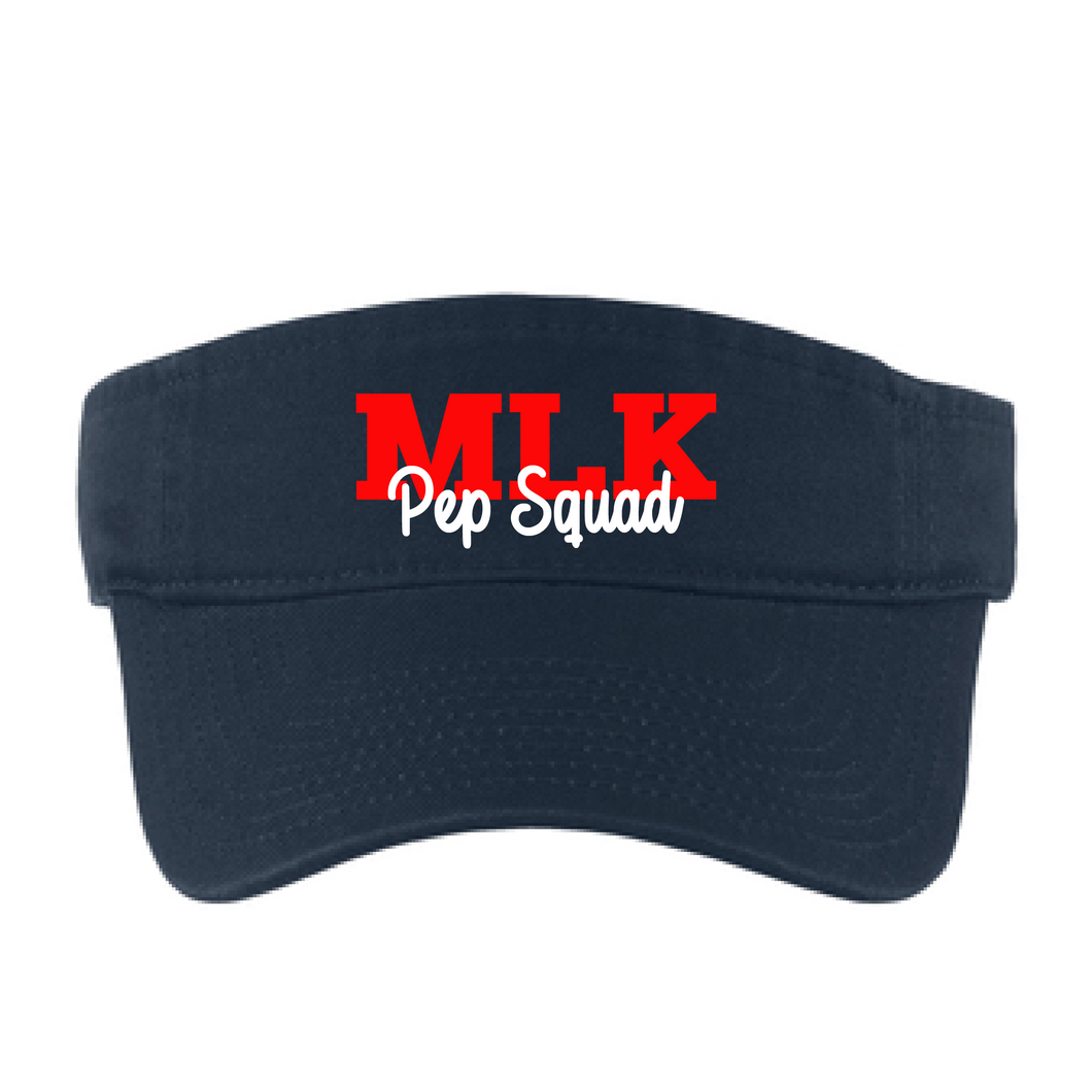 MLK Pep Squad Visor