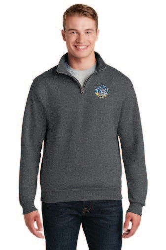 Del Sol 1/4-Zip Cadet Collar Sweatshirt