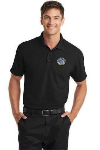 Del Sol Port Authority Dry Zone Grid Polo Ladies + Mens K572