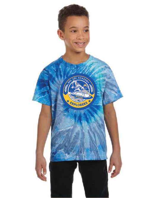 Del Soul Academy Youth Tie Dye T shirt
