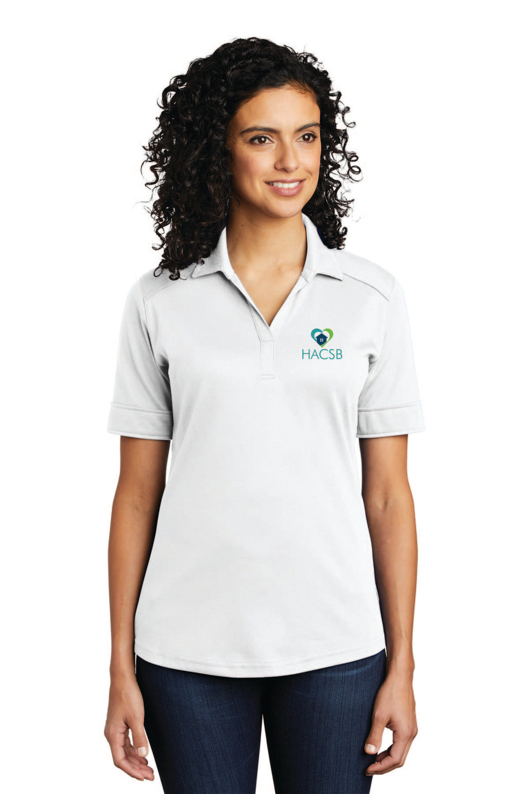 Ladies Silk Touch Interlock Performance Polo HACSB