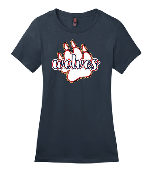 Leopard Paw Ladies T