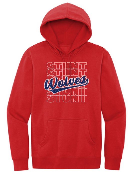 Wolve STUNT Rhinestone hoodie