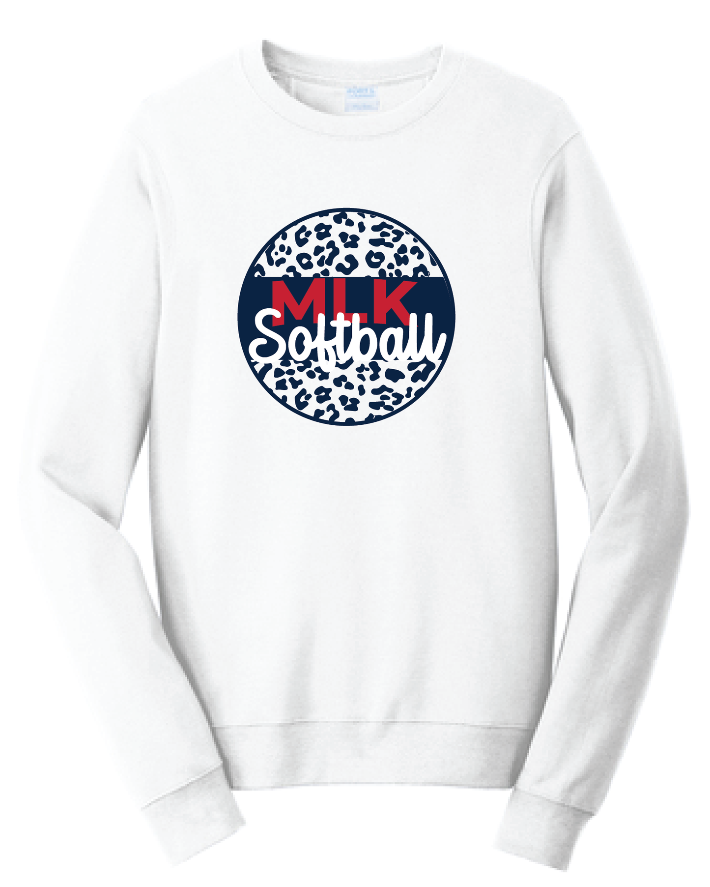 King Softball Leopard Print Hoodie and Crewneck
